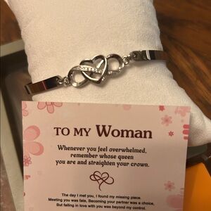 Silver Heart Bracelet